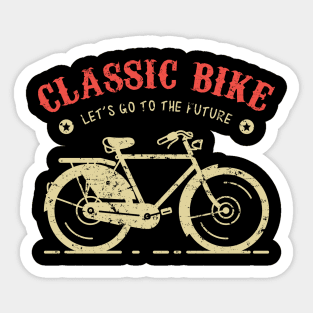 Classic Bike Sticker